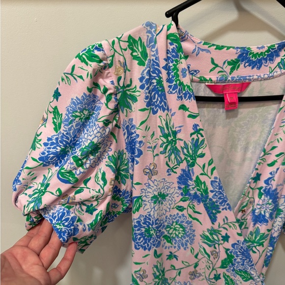 Lilly Pulitzer Sailyn skirted romper - Picture 4 of 7